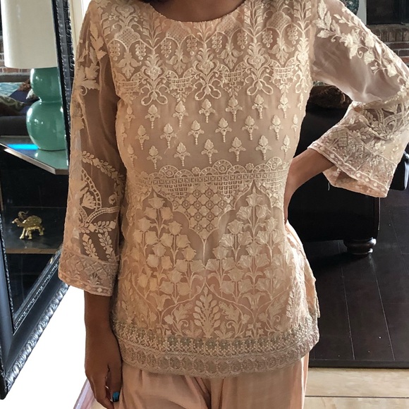 Pakistani Indian Bollywood kameez kurta trousers - Picture 10 of 17